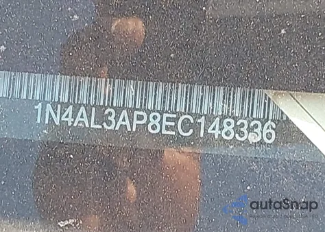 2014 Nissan Altima 2.5 S из США, поврежденный, VIN 1N4AL3AP8EC148336